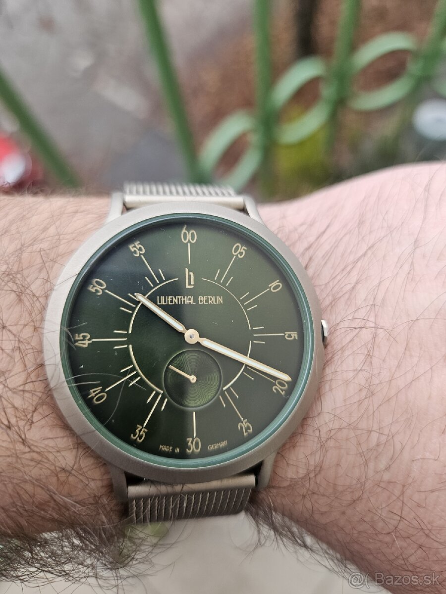 Pánske hodinky Lilienthal Berlin L1 nové, v krabici, nemecké - 6