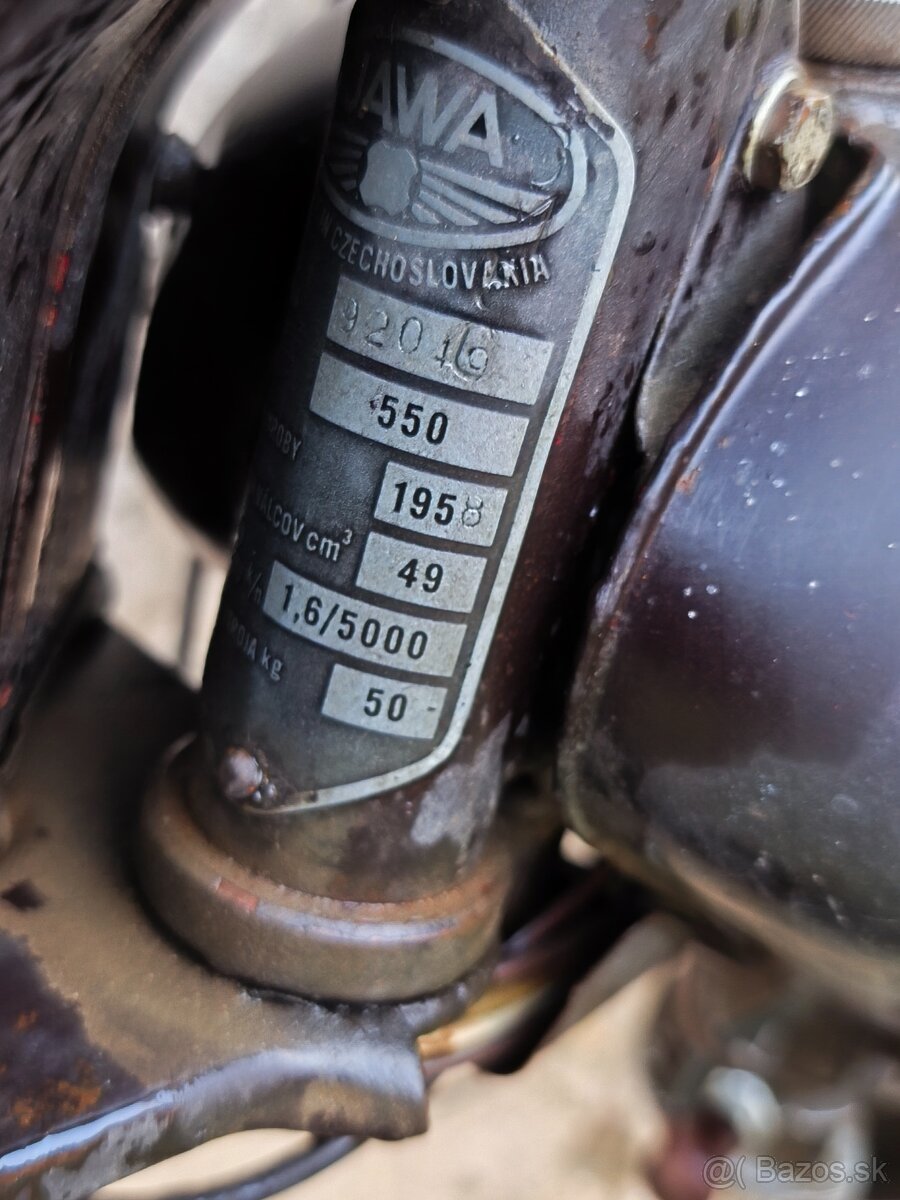 Jawa 550 Tusk 1958 - 6