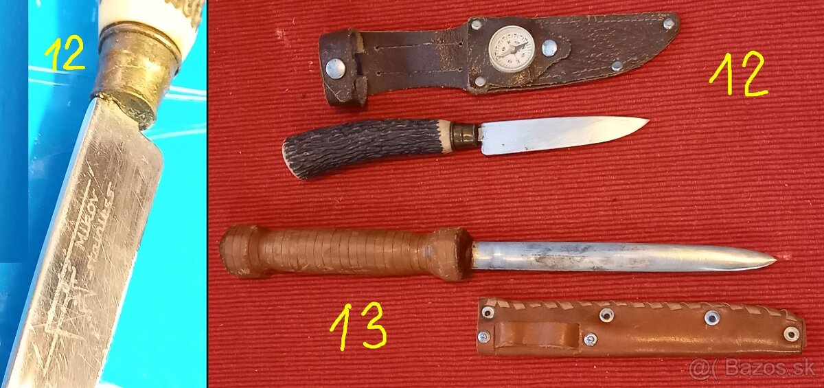 druhý konvolut - Nože a bodáky zo zbierky na predaj...18+ - 6