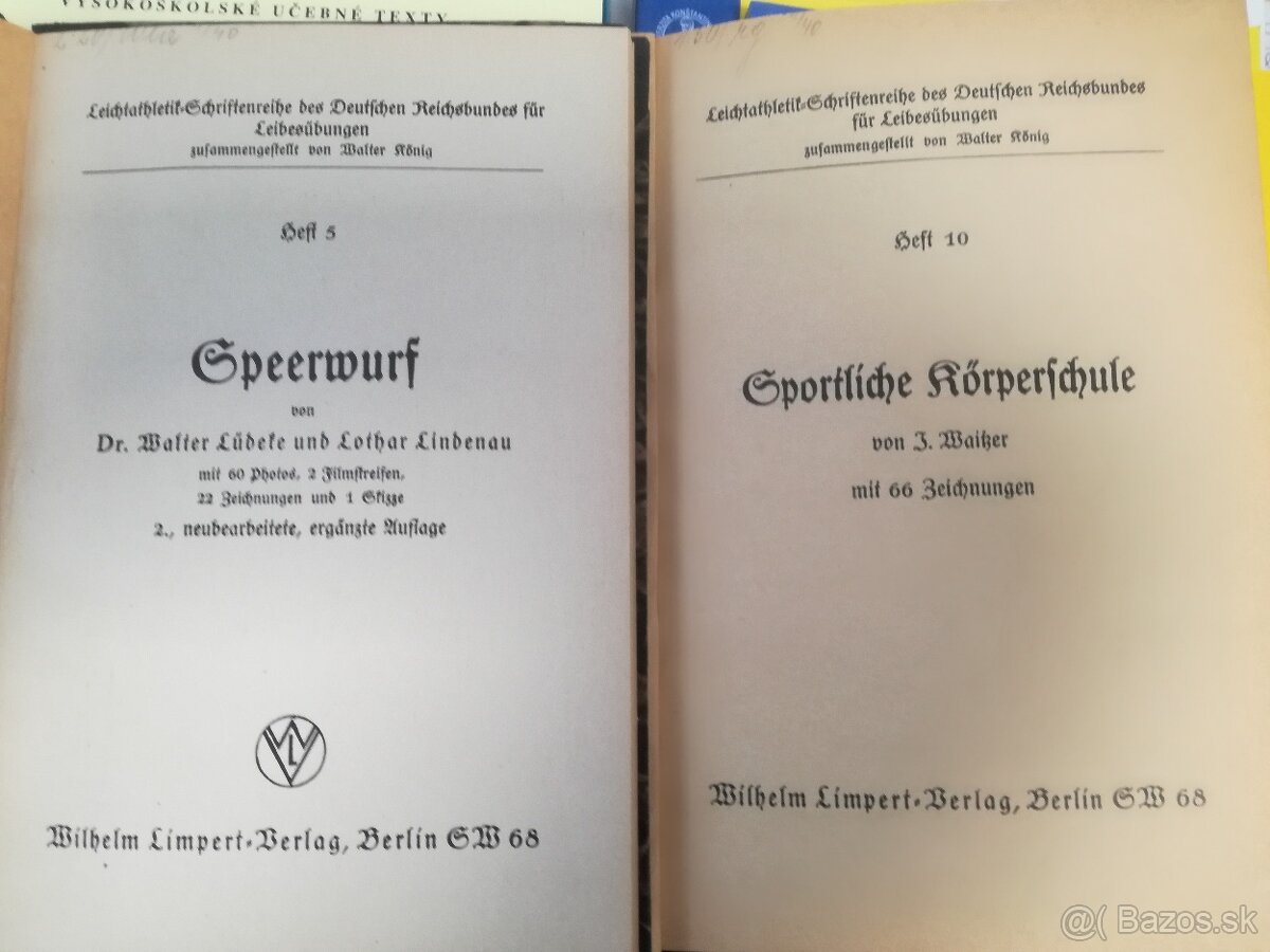 Predám staré knihy z oblasti športu - 6