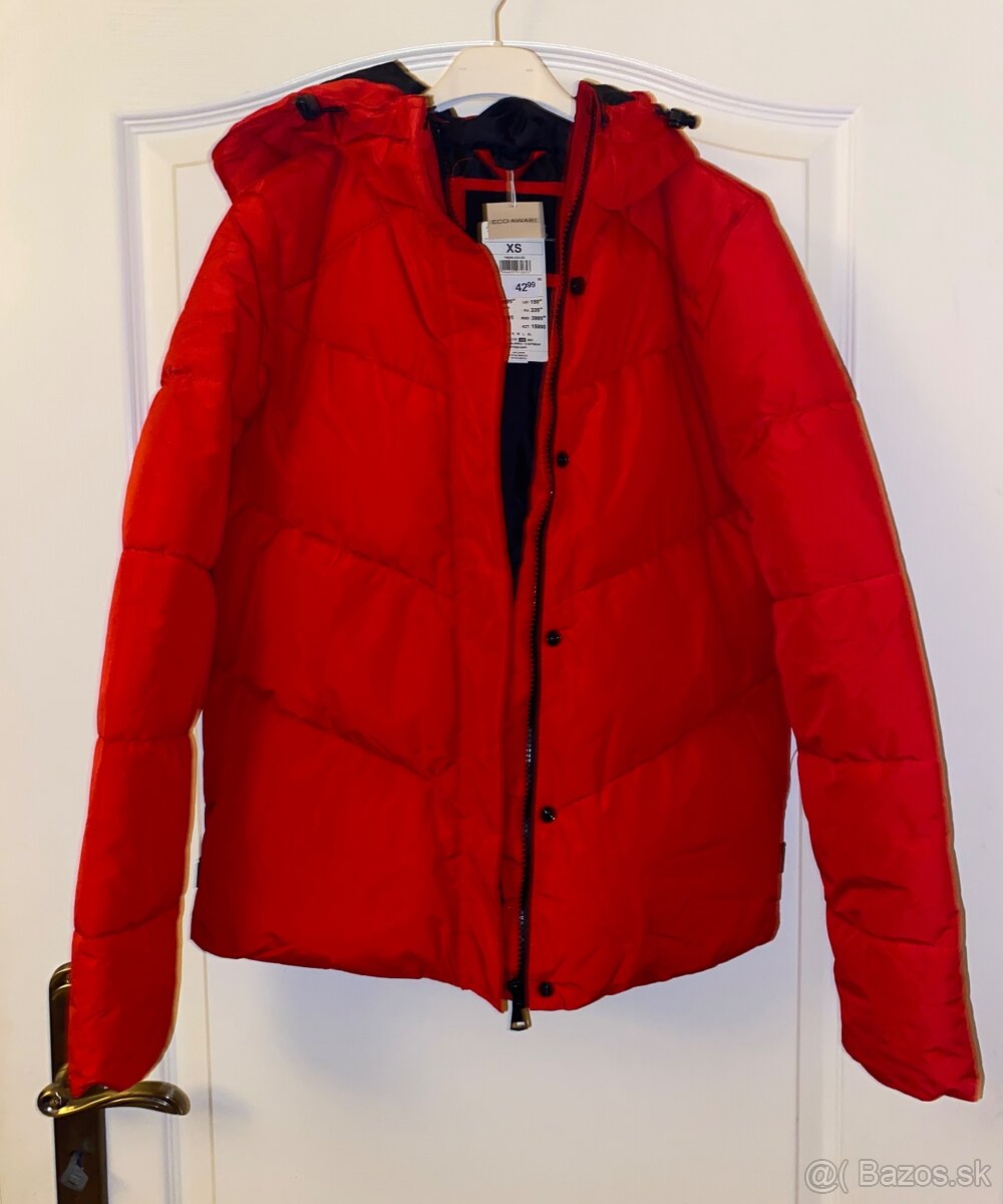 Cropp cervena bunda velkost XS - 6