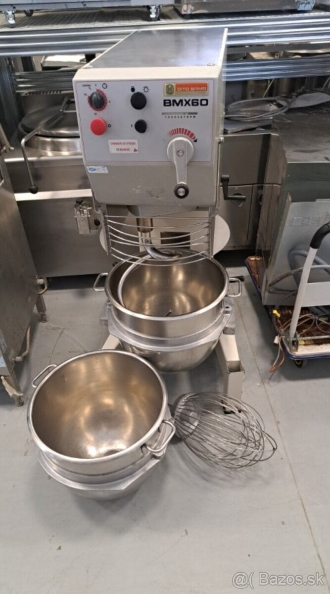 Profesionální hnětač těsta- Robot DITO SAMA BMX 60 - 6