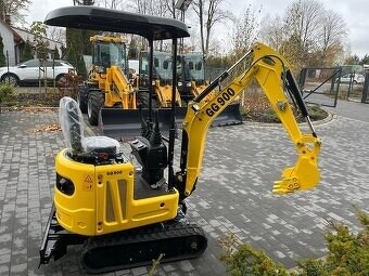 Minibáger GG900-Koncoročná AKCIA + Dovoz GRÁTIS - 6