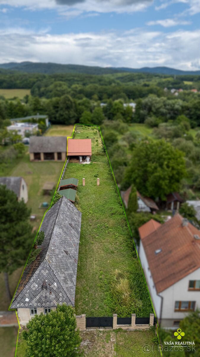 KRÁSNY POZEMOK SO STARŠÍM RODINNÝM DOMOM - POLUVSIE - 6