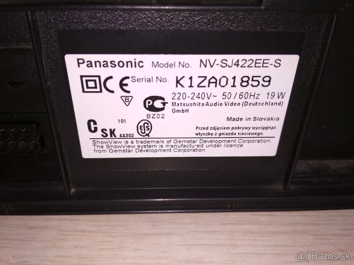 Videorekorder Panasonic NV-SJ422 - 6