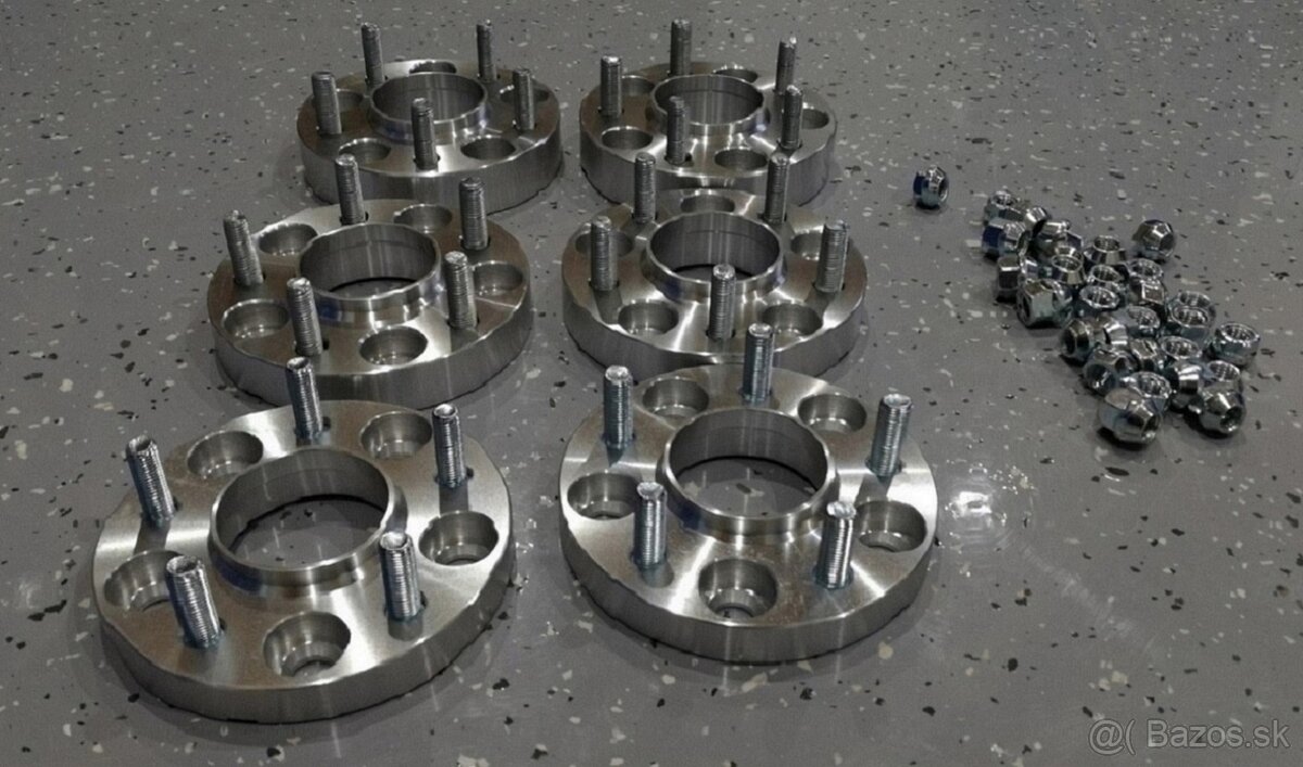 Rozsirovacie podlozky, cierne a strieborne, nizke ceny - 6