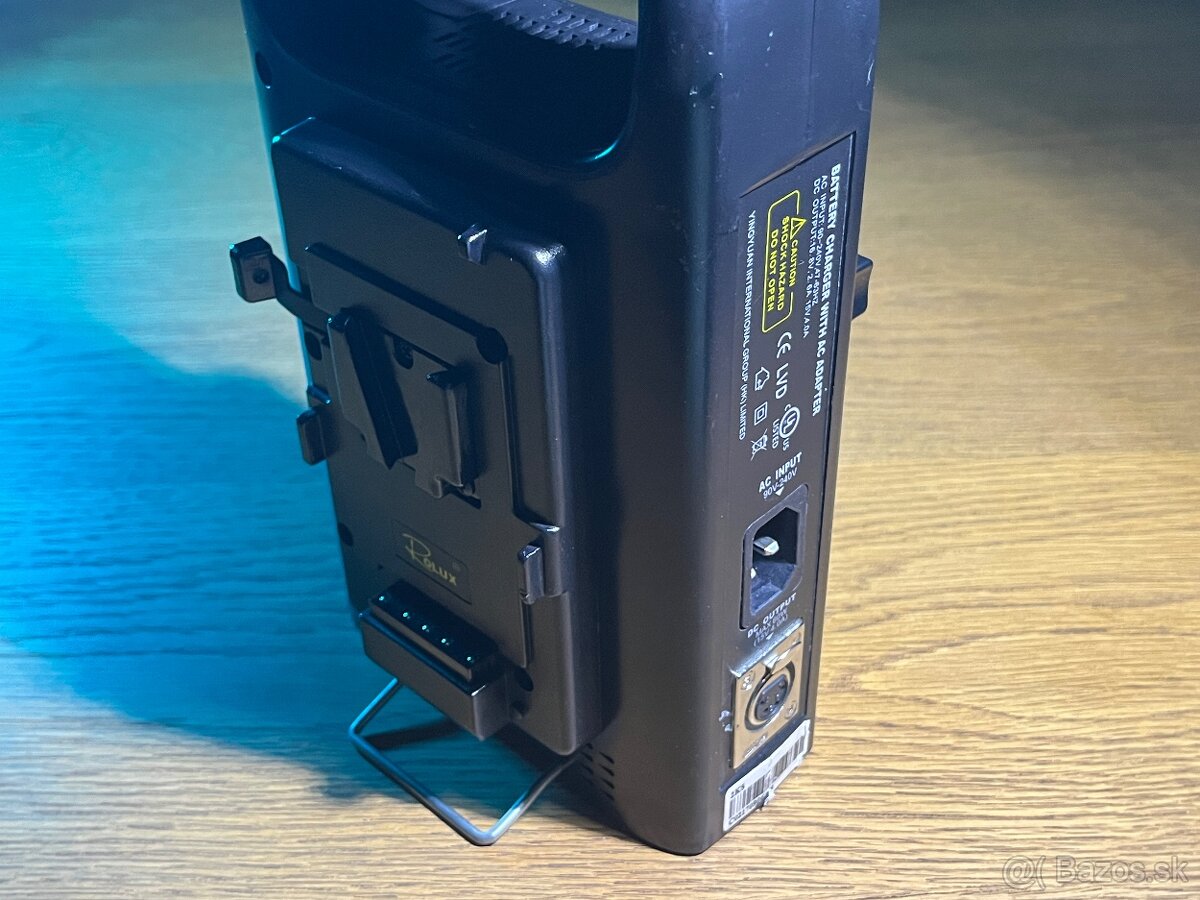 4x V-mount batéria - 95Wh 6600mAh + duálna nabíjačka - 6