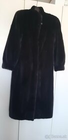 Predám čierny norkový kožuch - 6