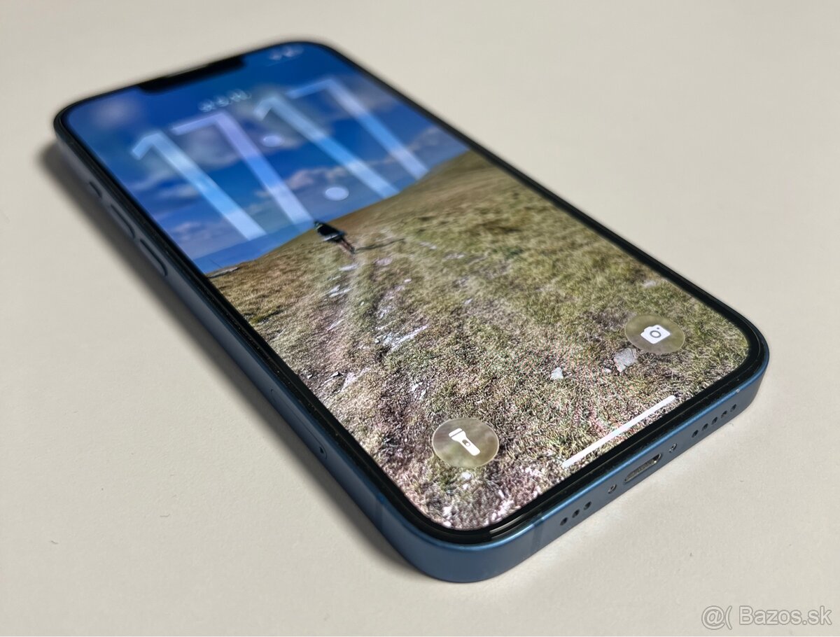 iPhone 13 128 GB – modrý, výborný stav + originál krabica - 6
