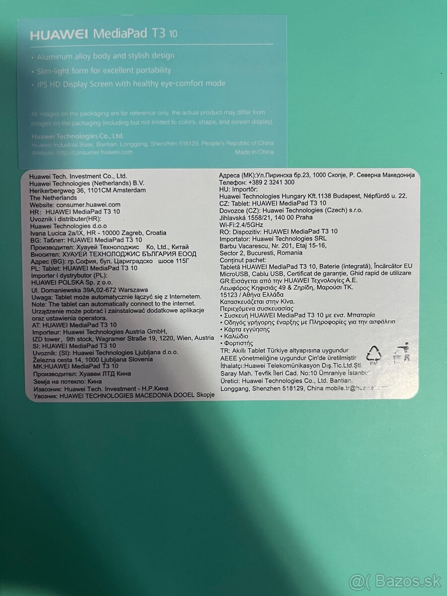 Tablet Huawei MediaPad T3 10 - 6