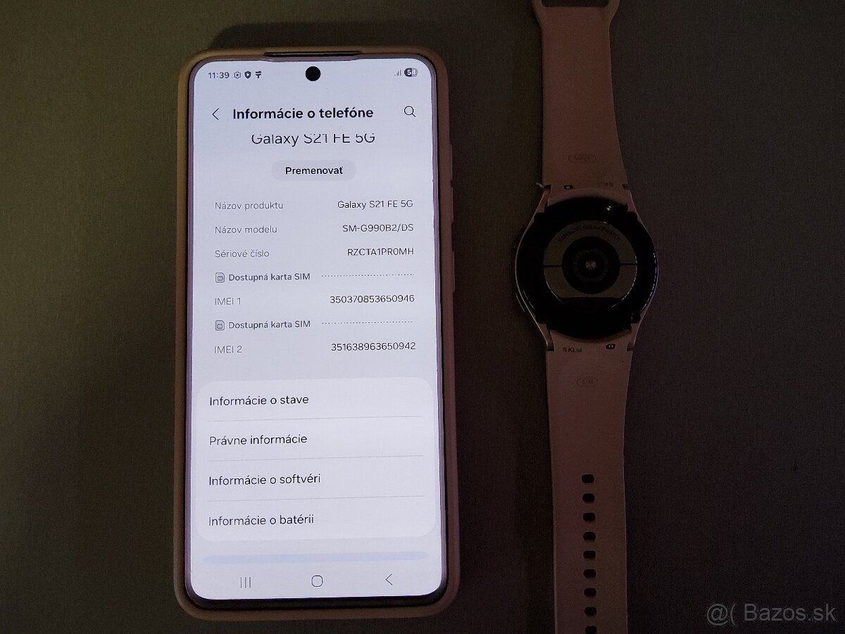 Predám Samsung S21 FE 5G - 6