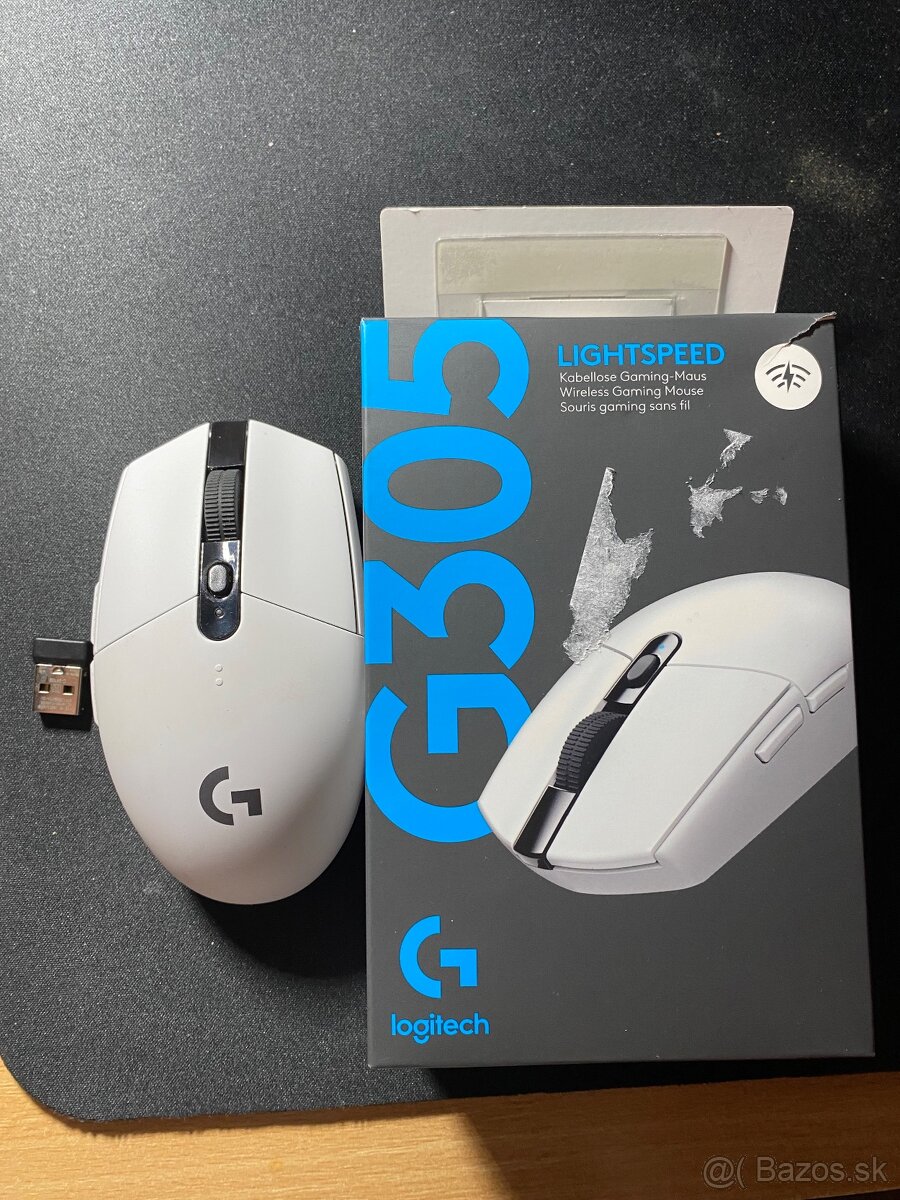 Myš Logitech G305 Recoil (Biela) - 6