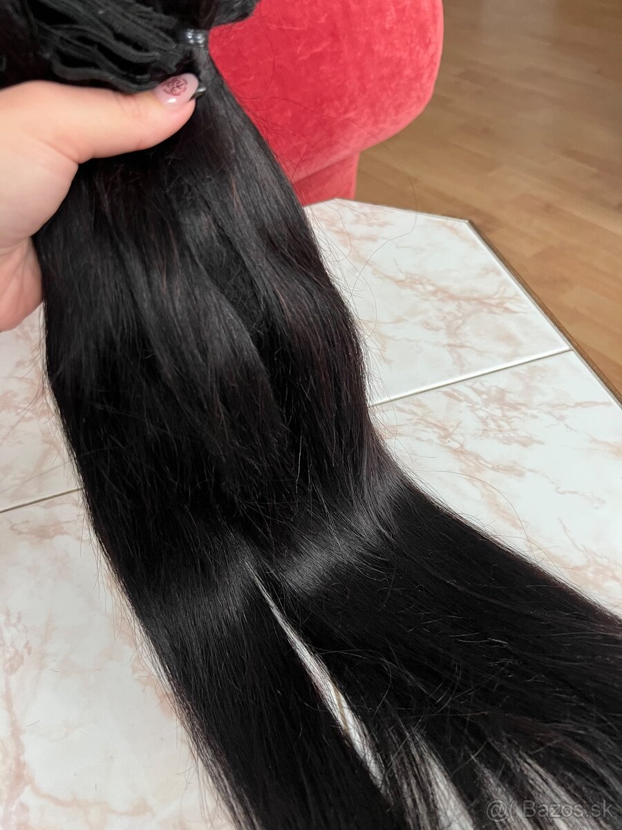Použité vlasky na predĺženie - lacno - 6