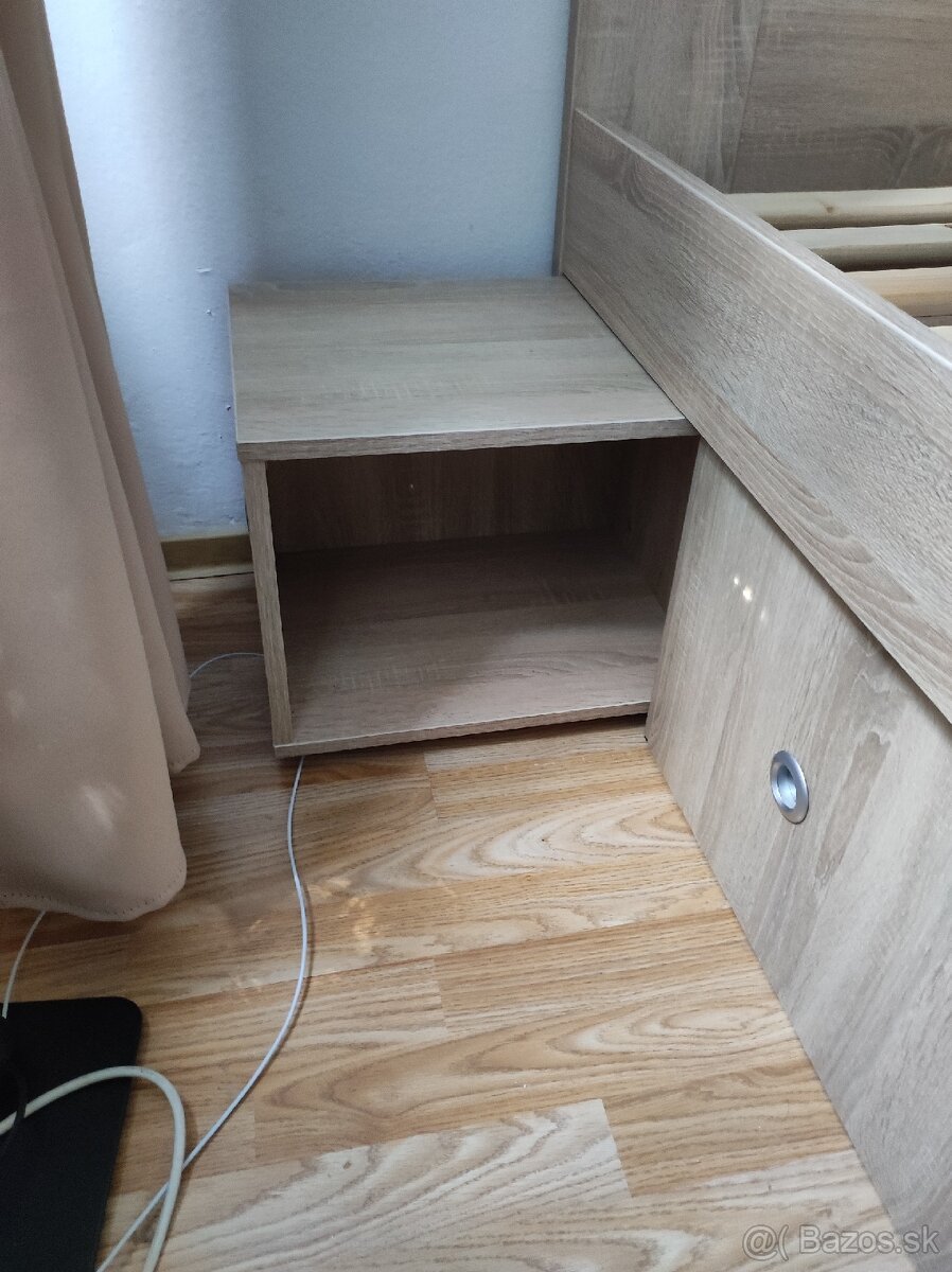 Manželská posteľ s úložným priestorom - 6