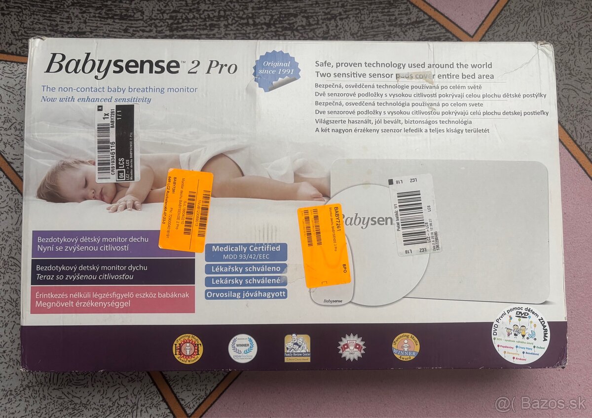 Monitor dychu Babysense 2 Pro - 6