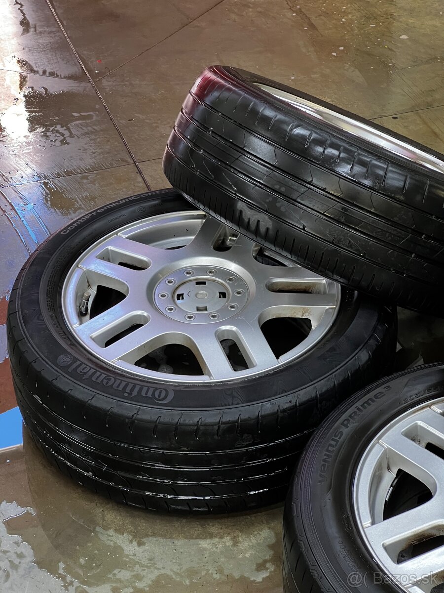 Vw 5x100 r16 205/55 originál golf mk4 - 6