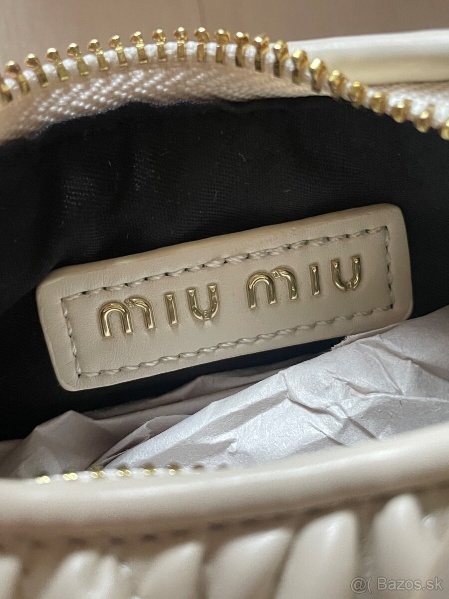 Biela kabelka miu miu wander - 6