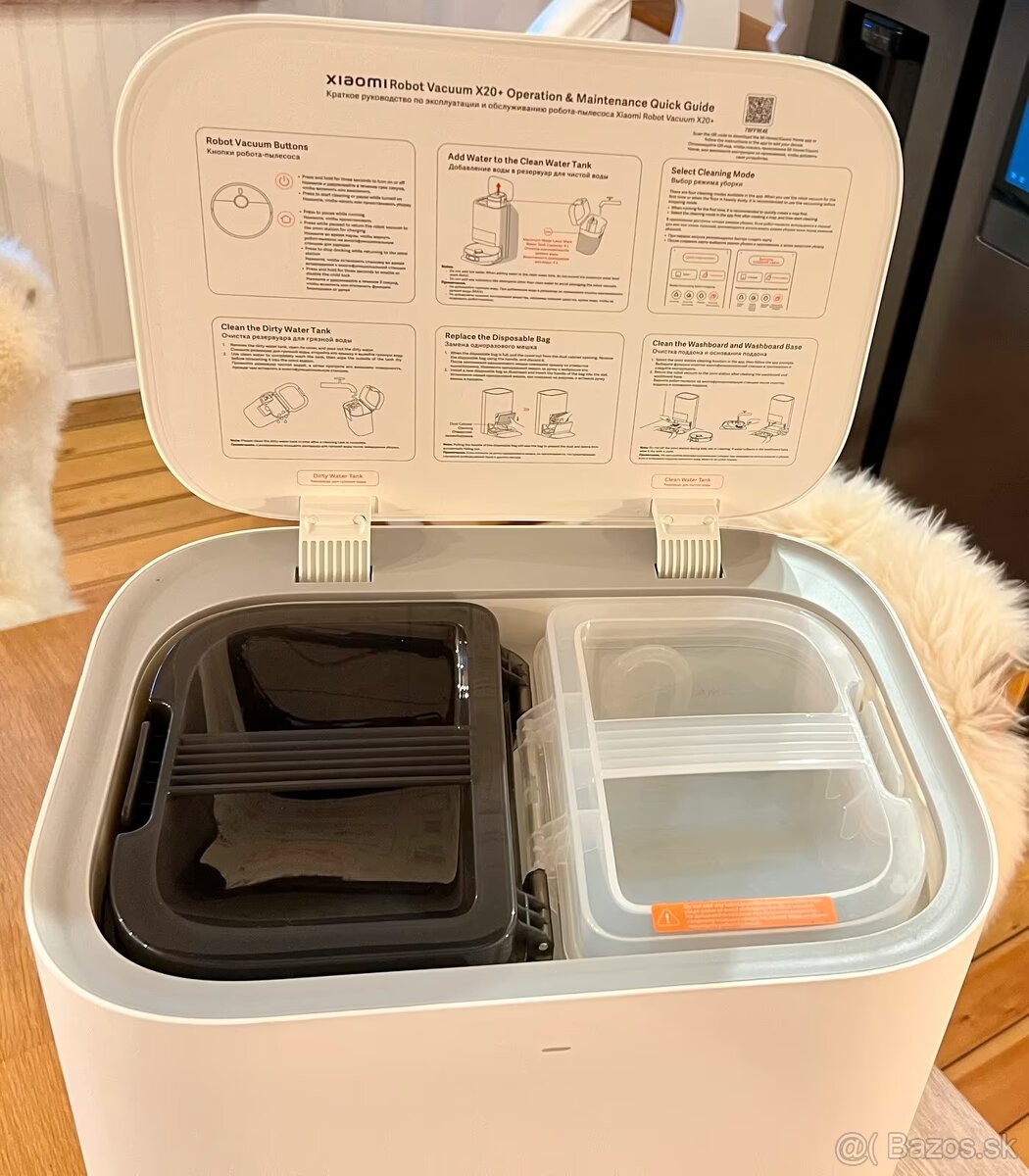 Nový robotický vysavač Xiaomi robot vacuum X20+ - 6