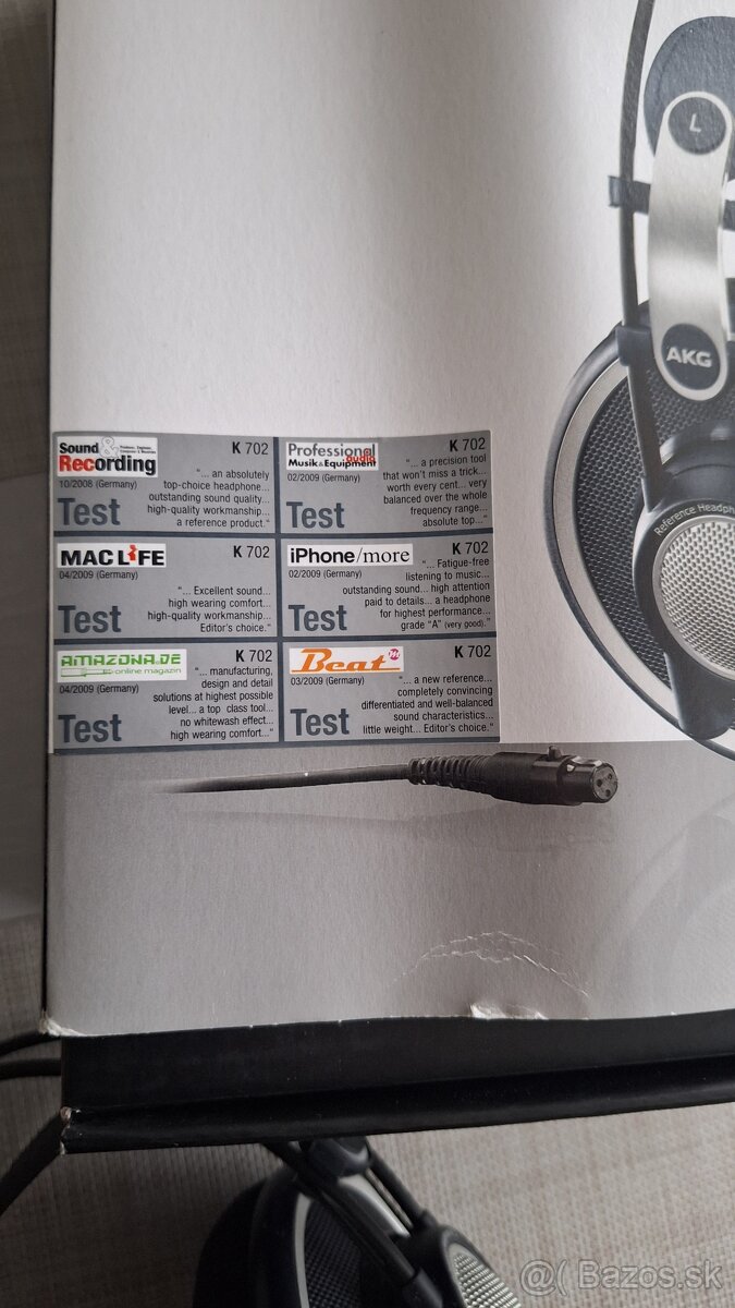 Sluchadla AKG K702 - 6