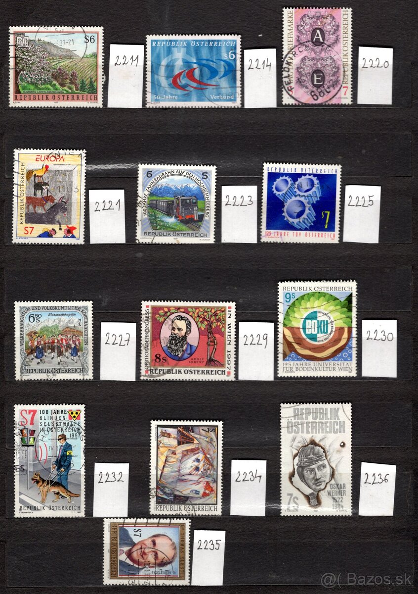 B Rakúsko (à 0,10 €) - 6