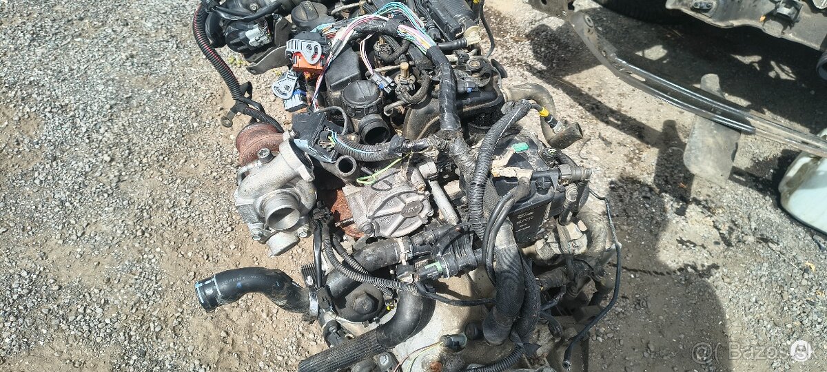 motor DV6 1,6HDI komplet prevodovka trysky - 6