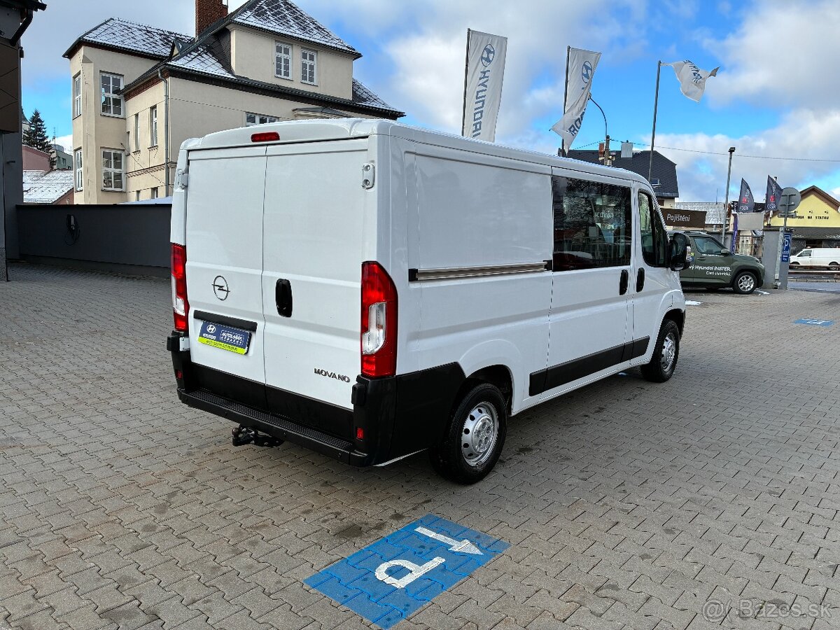 Opel Movano 2.2CDTi 103kW L2H1 7MÍST 3.3t TAŽNÉ DPH - 6