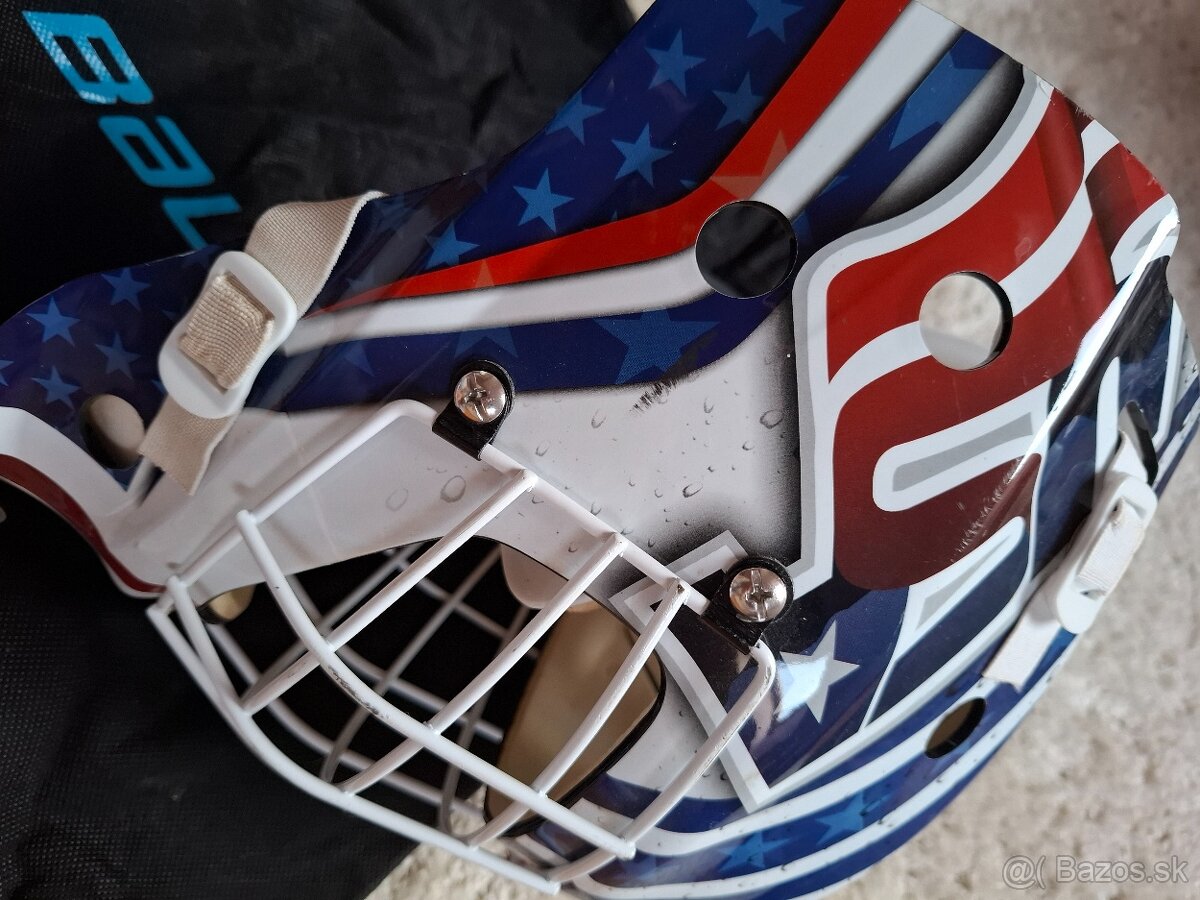 Bauer hokejbalova brankárska prilba - 6