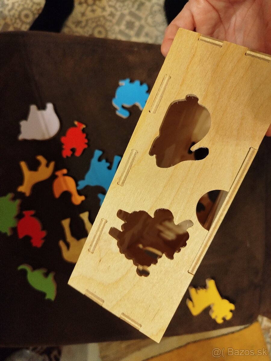 Drevená vkladačka zvieratká - 6