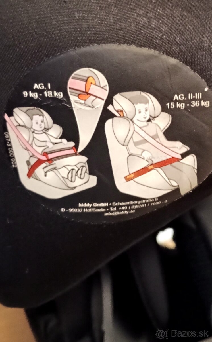 KIDDY GuardianPRO2 ( 9-36kg) autosedačka znížená cena - 6