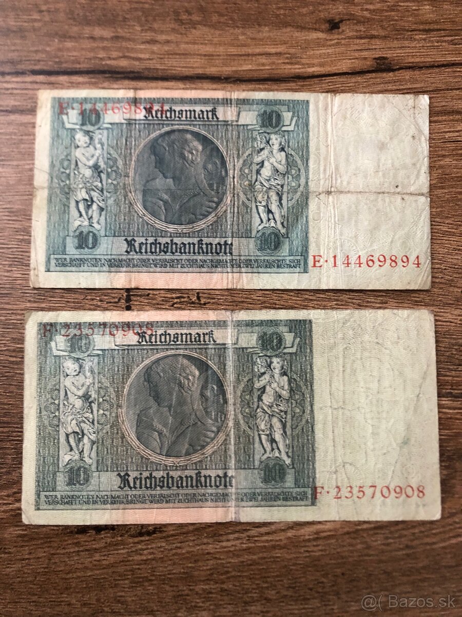 Bankovky DEUTSCHLAND 2 - 6