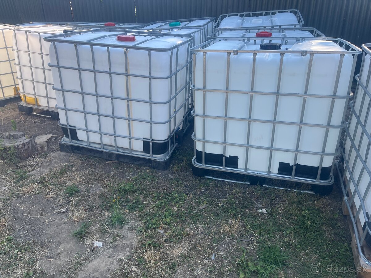 Ibc 1000l plastová nádrž - 6
