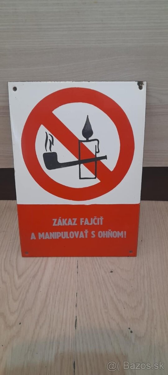 Smaltované tabule - 6