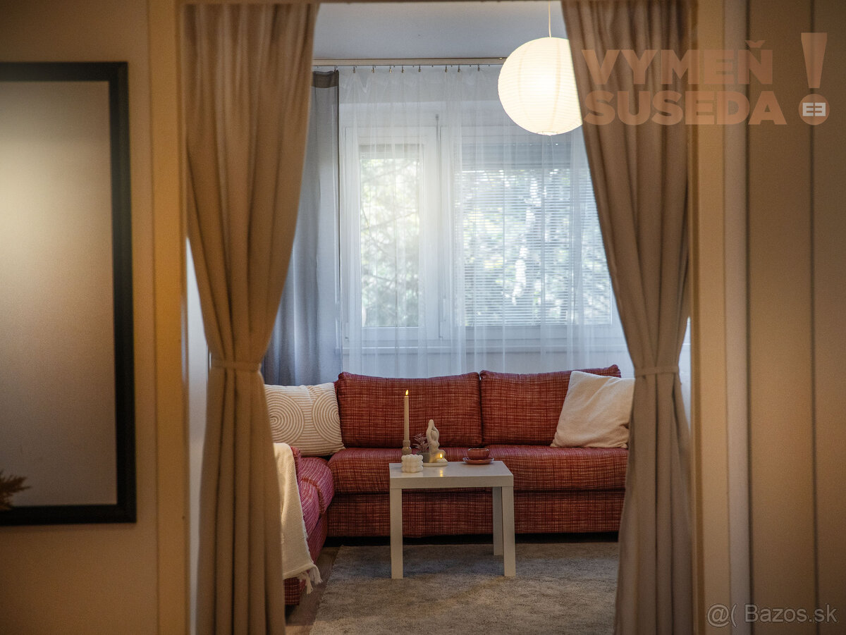 VYMEŇ SUSEDA - VÝNIMOČNÝ 3 IZB. ČIASTOČNE ZREKONŠTRUOVANÝ B - 6