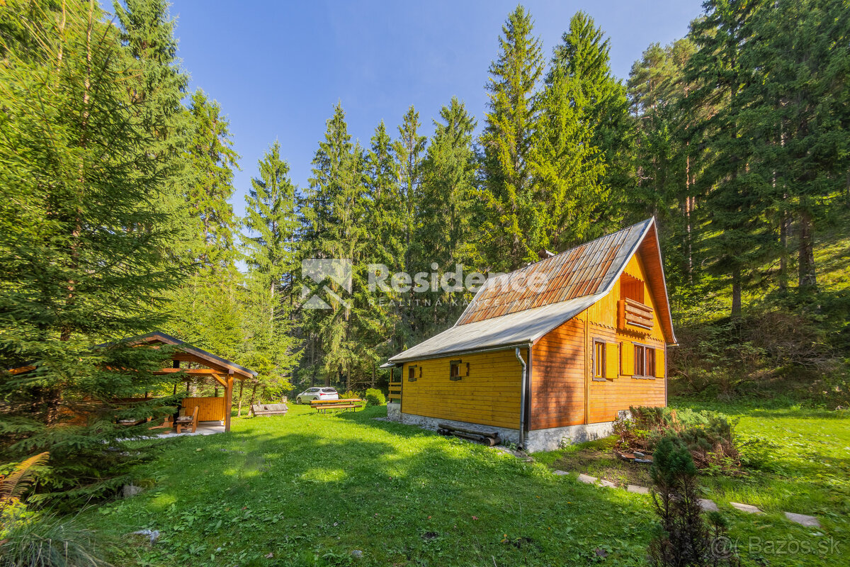 Na predaj čarovná chata uprostred lesa – Liptovský Ján - 6