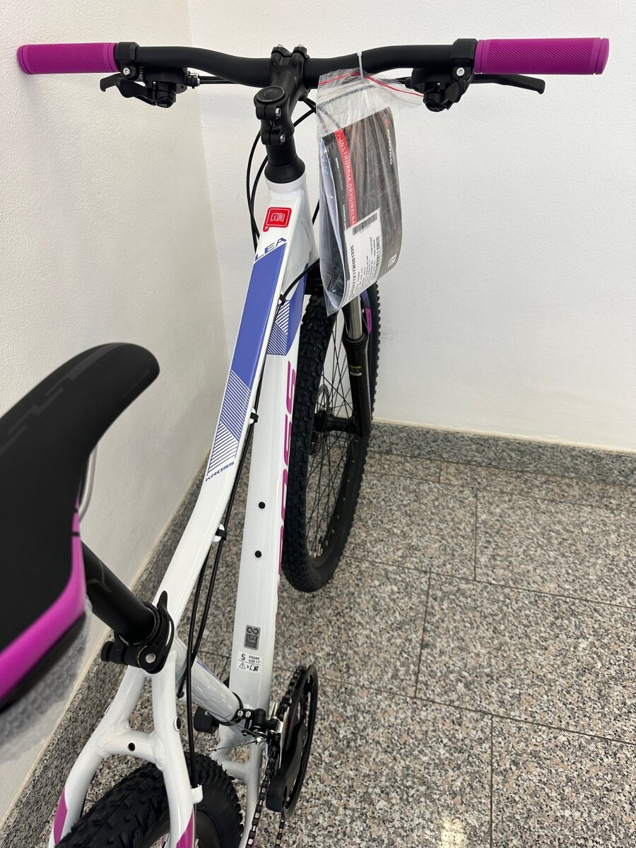 Kross Lea 3.0 2024 White Violet 27,5, bicykel - 6