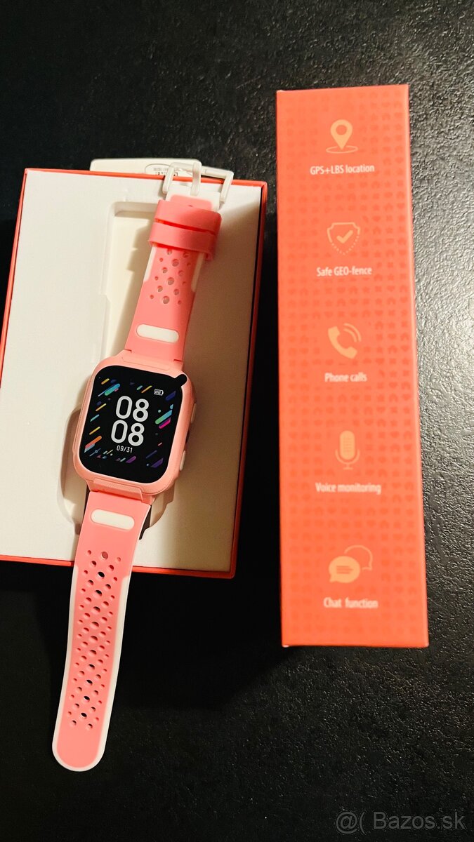 Smart hodinky FOREVER Kids Find Me 2 KW-210 ružové - 6