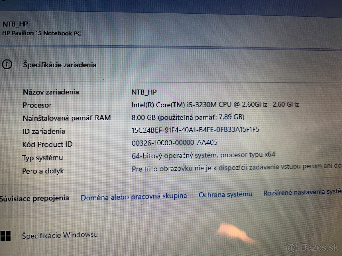 HP Pavilion 15 - 6