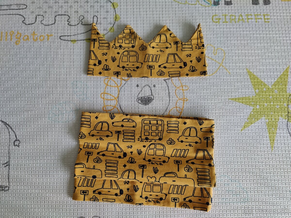 Korunková čelenka s nákrčníkom - 6