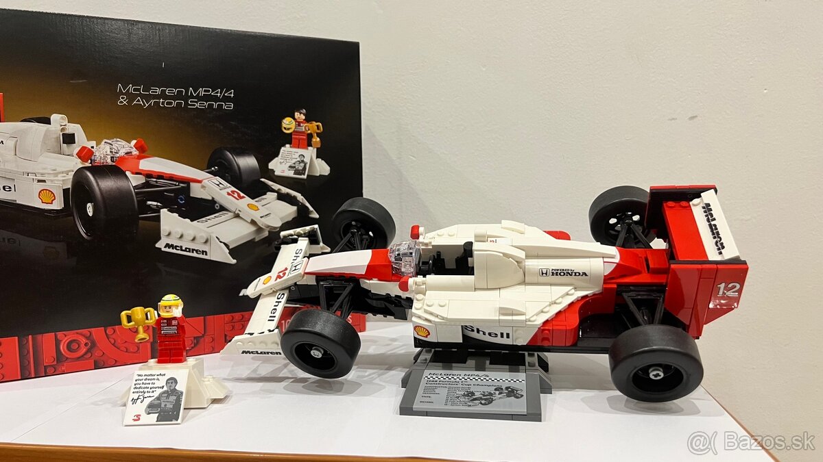 Predám nové Lego Icons Ayrton Senna - 6