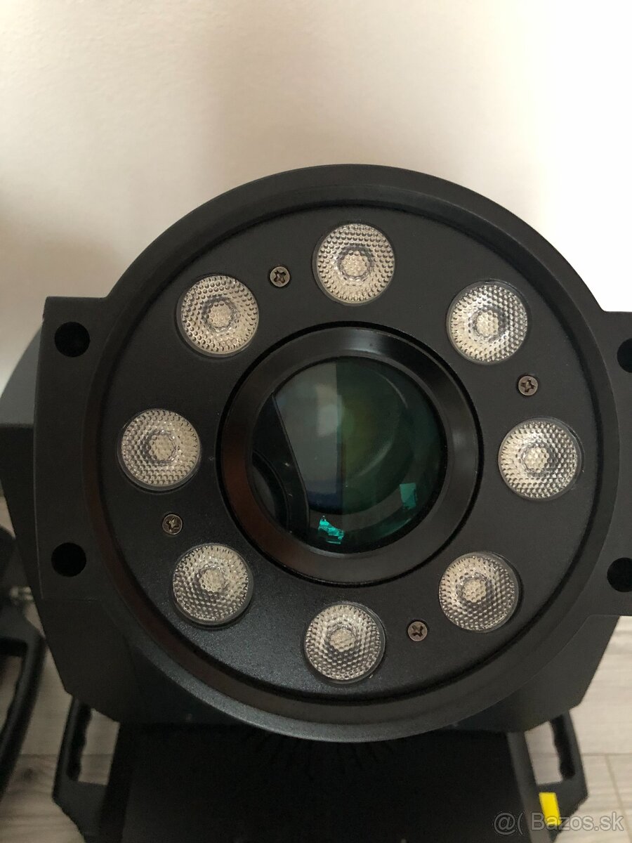 Rotačná LED hlava 150W / prizma / 2xgobo /led prstenec - 6