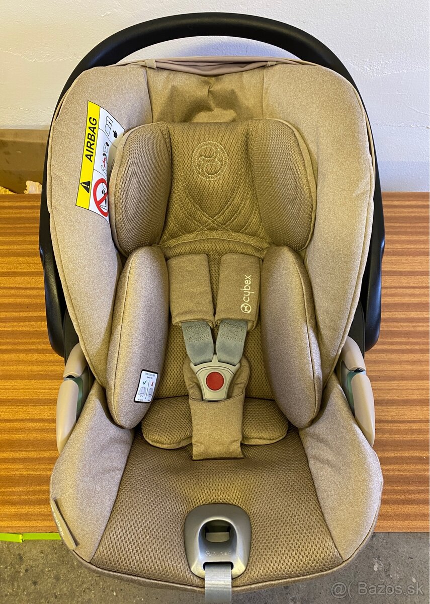 Autosedačka Cybex Cloud T i-Size Plus - Cozy Beige - 6
