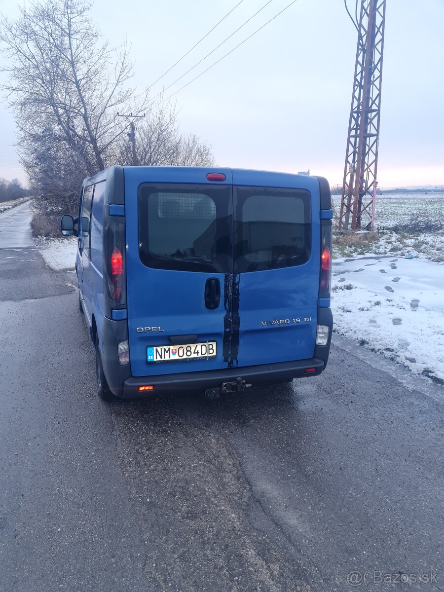 Predam opel vivaro 1.9 dci 6 miestne - 6