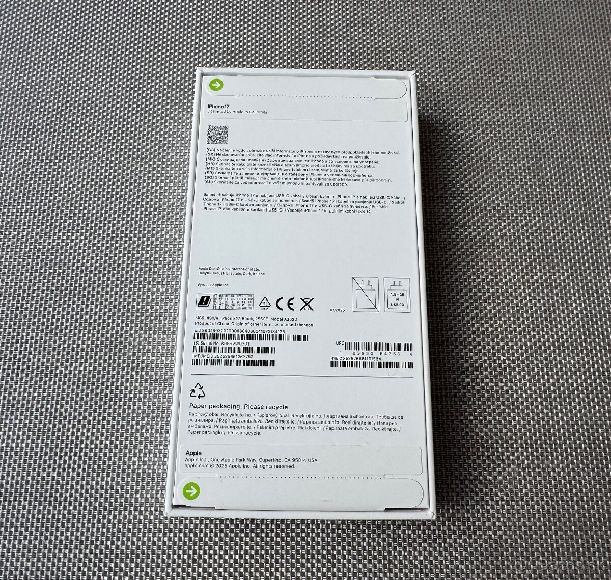 iPhone 17 256GB - NOVY - NEROZBALENY - 6