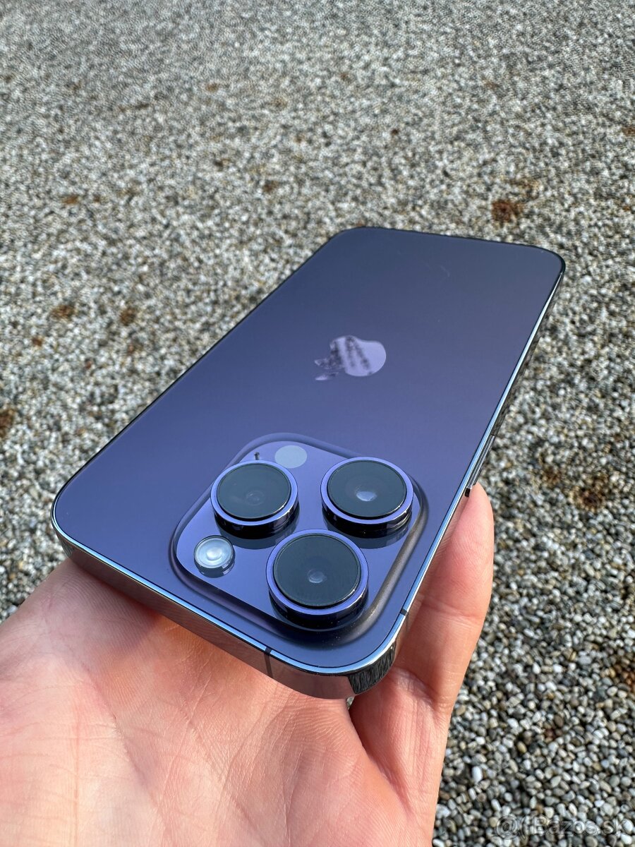 IPhone 14 Pro - baterie 100% purple - 6