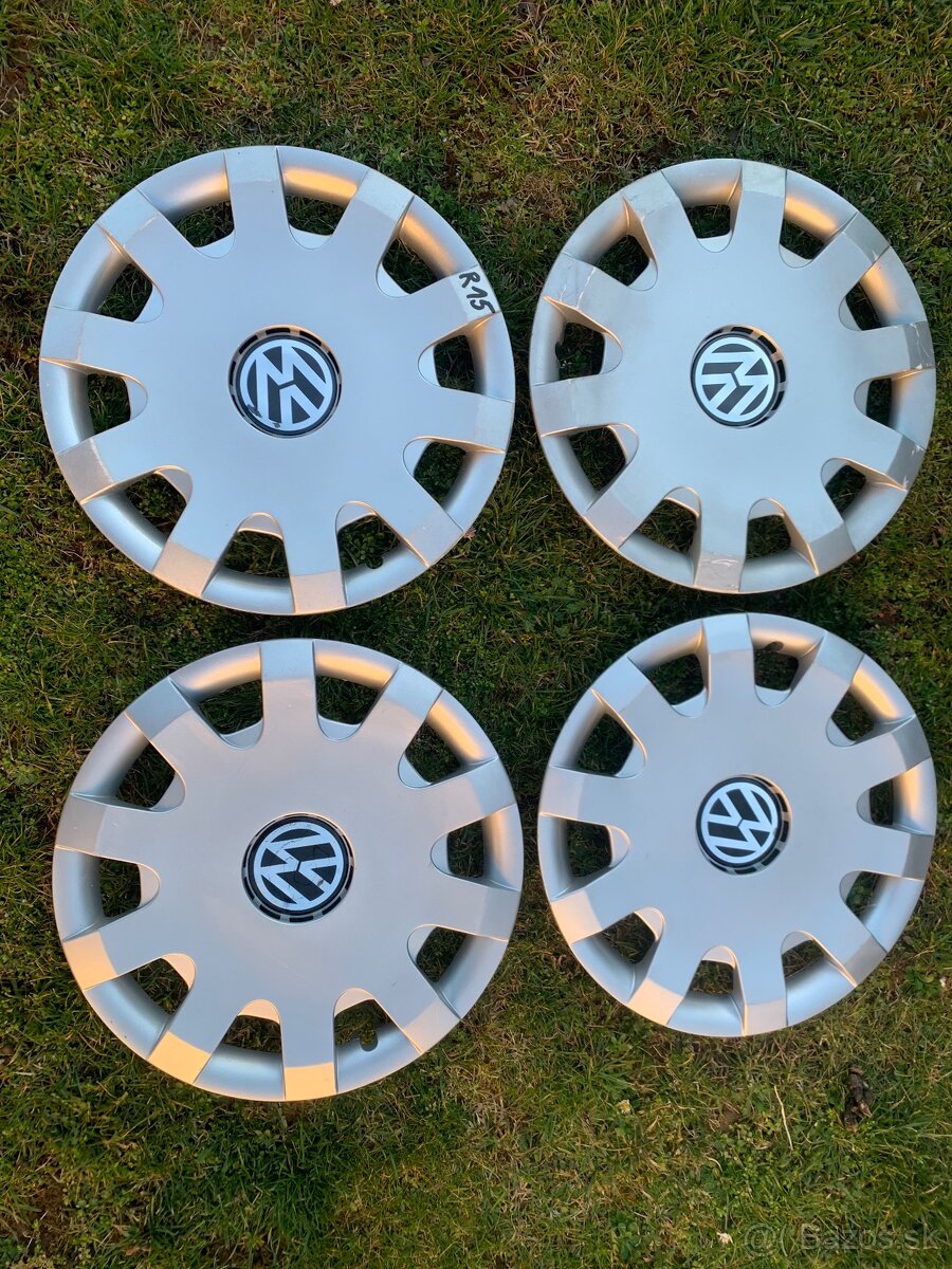 puklice na plechové disky R15;R16 originál vw - 6
