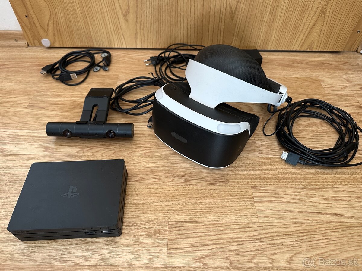 PS4 VR V2 + pohybové ovládače + 3 hry - 6