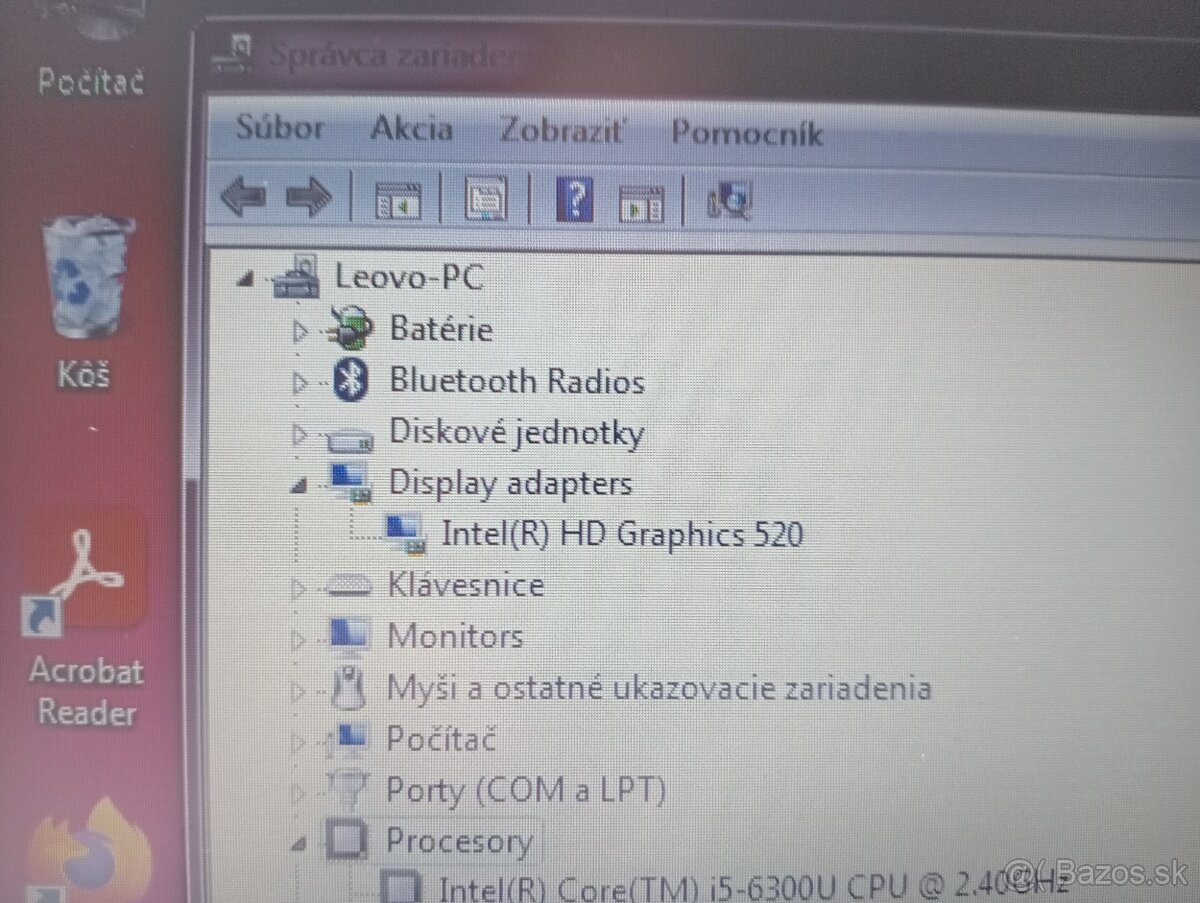 Lenovo thinkpad t470 ,Intel(R) Core™i5 , 8gb ram ,500gb hdd - 6