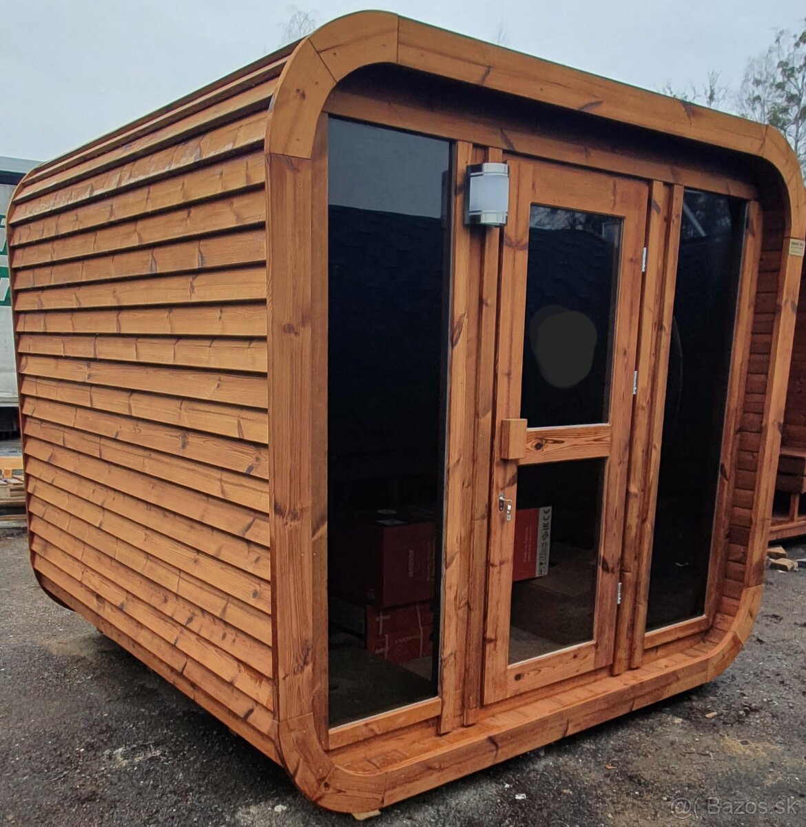 Sauna box z termodreva - 6