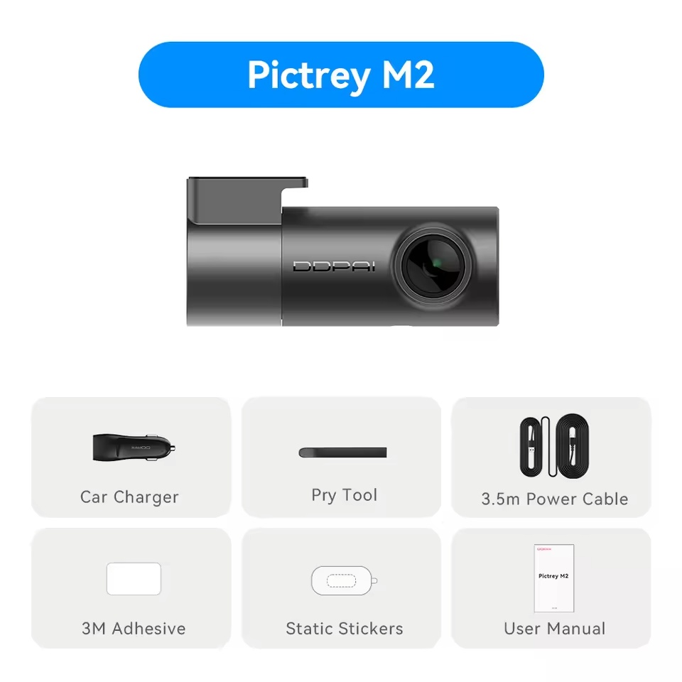 Autokamera Xiaomi DDPAI Pictrey M2 2K - 6