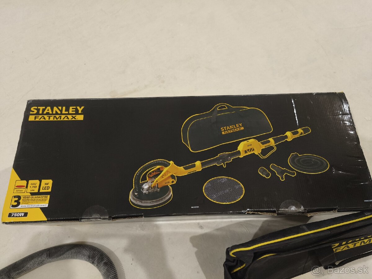 Stanley FatMax SFMEE500S, 750W, 1x použitá + brúsne kotúče - 6